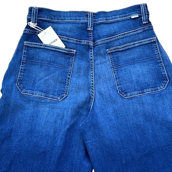 #10 NWT MOTHER Denim The Quartet Breaker Flood in Howdy - Picture 9 of 12